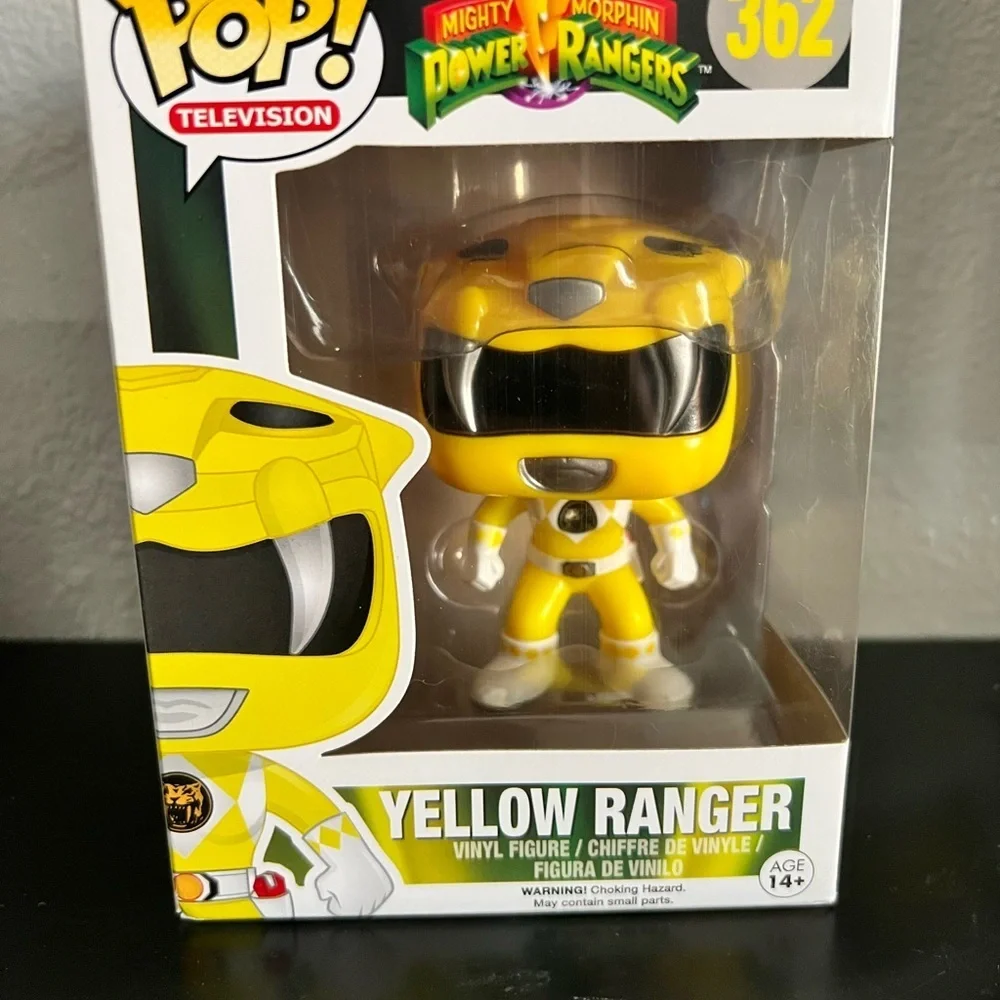 Funko Pop! Yellow Ranger Vinyl Figure - Picture 2 of 7